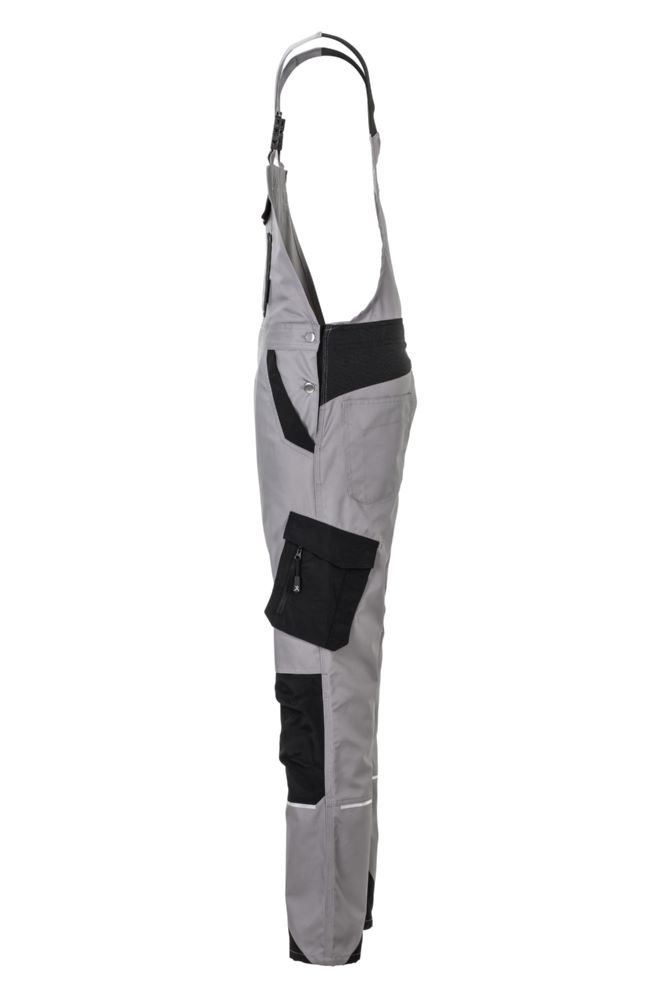 Produktbild Planam Norit Damen Latzhose zink schwarz Größe 54 bild 4