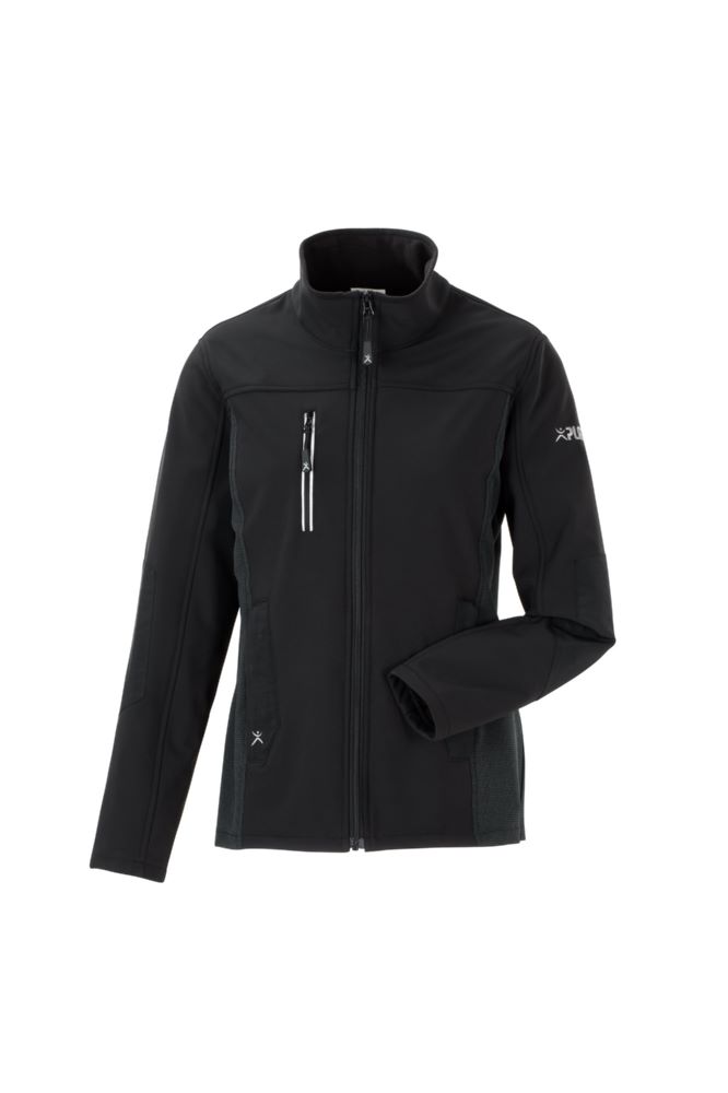 Produktbild Planam Norit Damen Pure Softshelljacke schwarz Größe 50