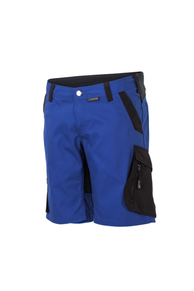 Produktbild Planam Norit Damen Shorts kornblau schwarz Größe M bild 2