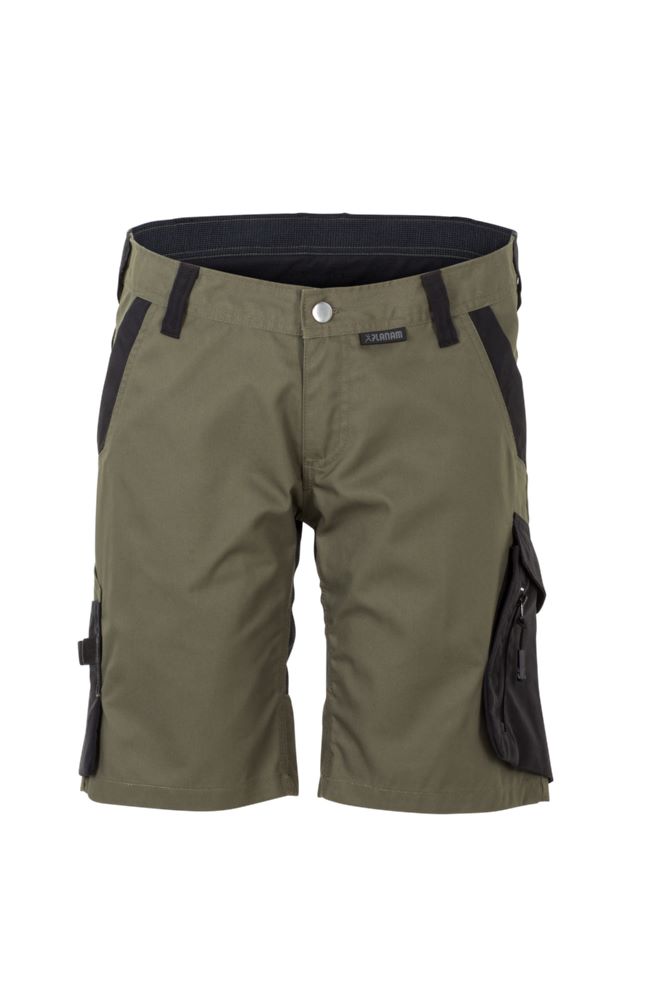 Produktbild Planam Norit Damen Shorts oliv schwarz Größe L