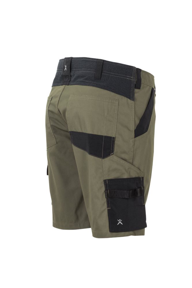 Produktbild Planam Norit Damen Shorts oliv schwarz Größe XL bild 9