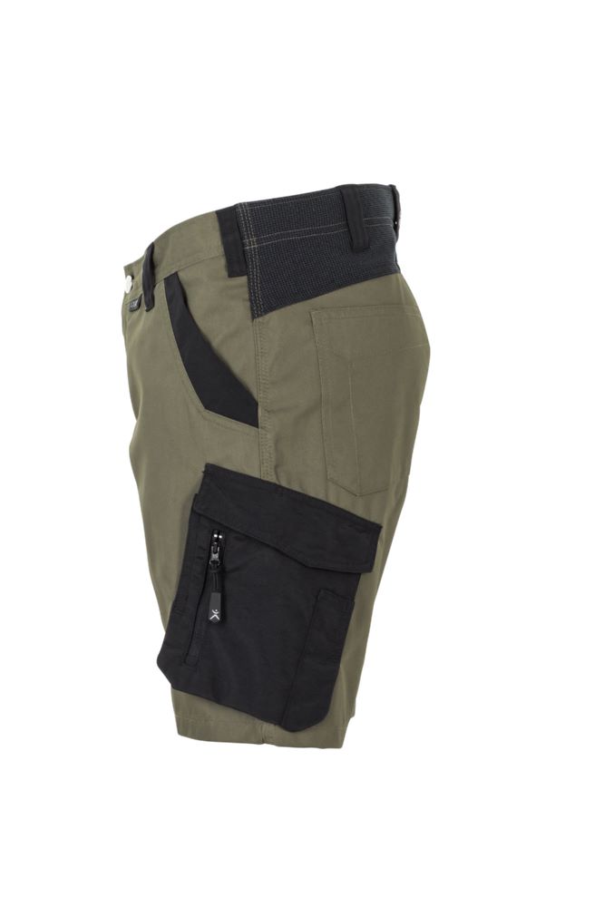 Produktbild Planam Norit Damen Shorts oliv schwarz Größe XXL bild 4