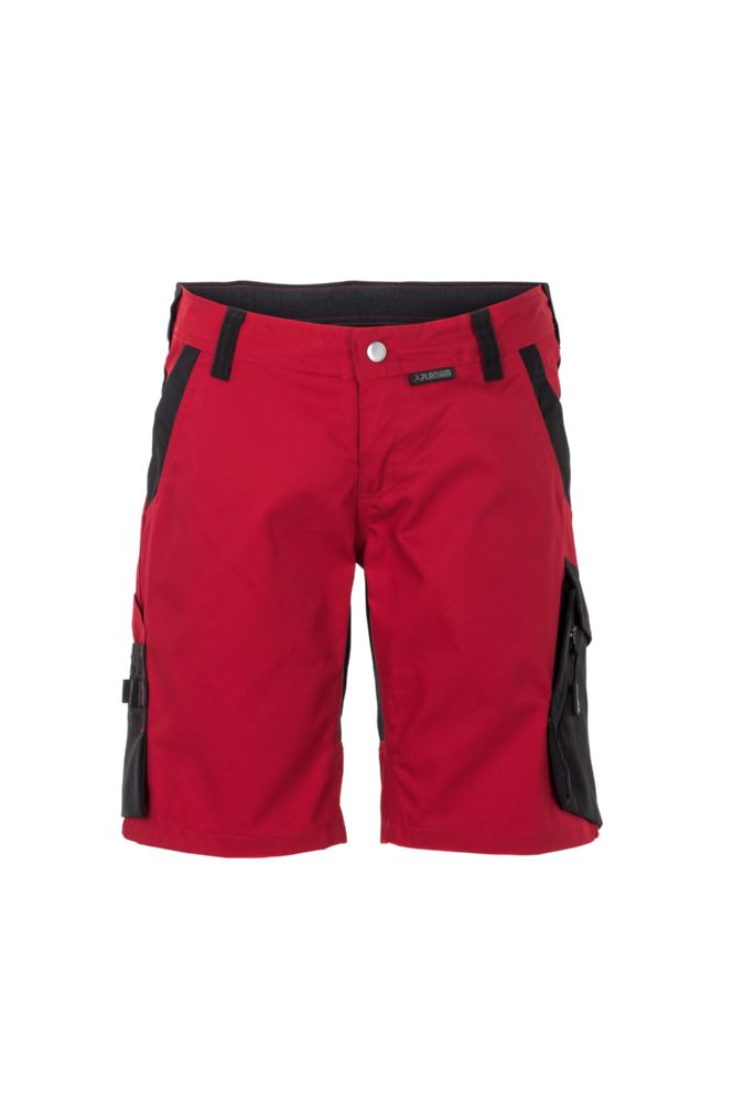 Produktbild Planam Norit Damen Shorts rot schwarz Größe L