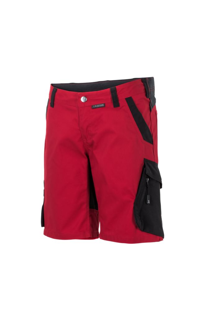 Produktbild Planam Norit Damen Shorts rot schwarz Größe XL bild 2