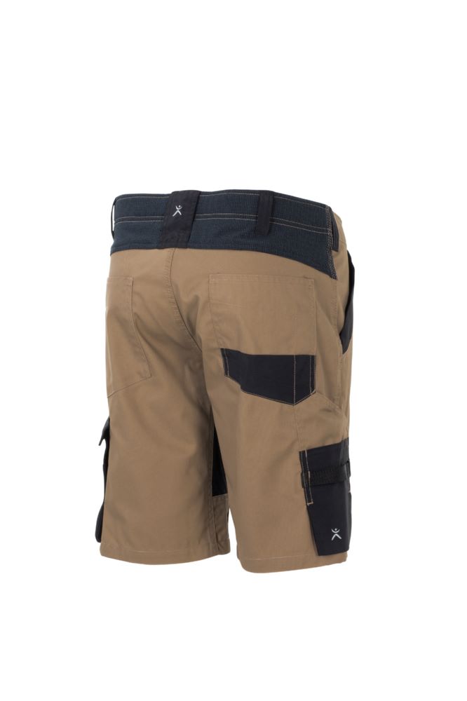 Produktbild Planam Norit Damen Shorts sand schwarz Größe XS bild 8