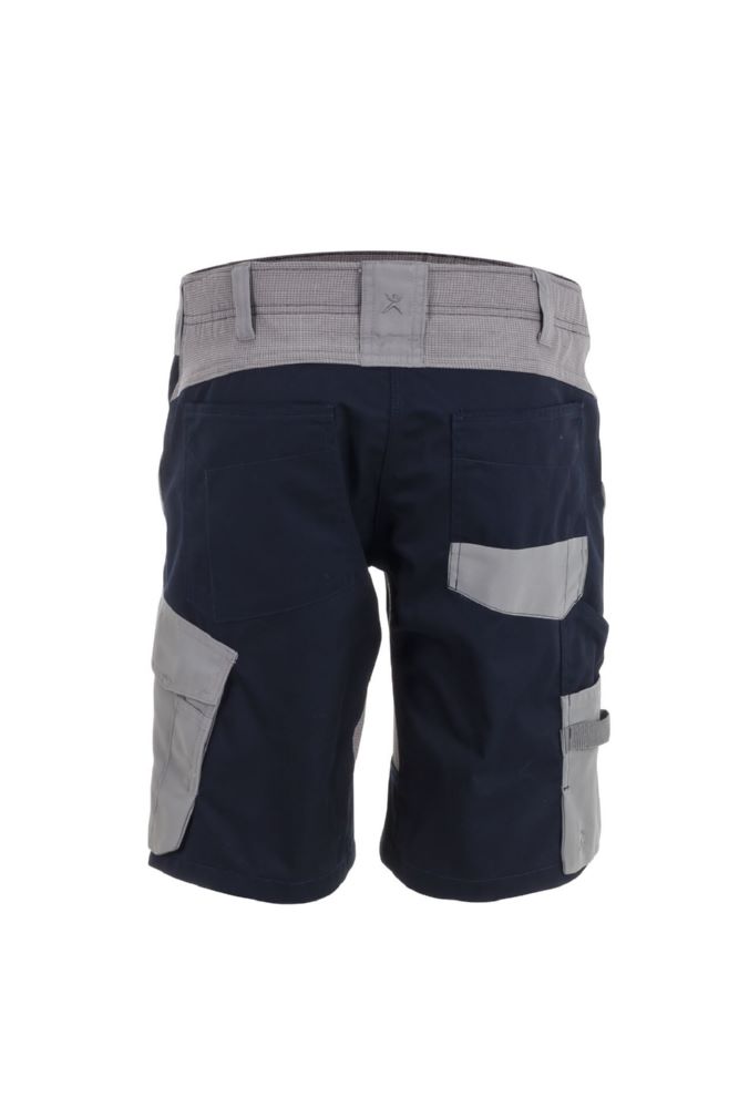 Produktbild Planam Norit Damen Shorts elastisch schwarzblau zink Gr. XL bild 5