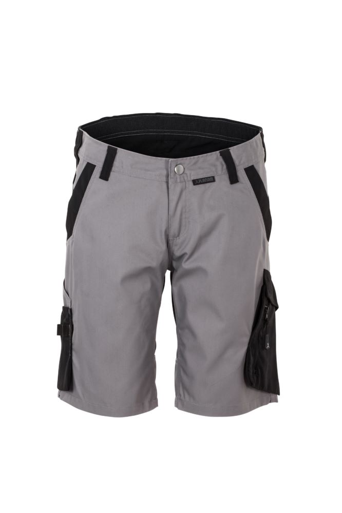 Produktbild Planam Norit Damen Shorts zink schwarz Größe XXL