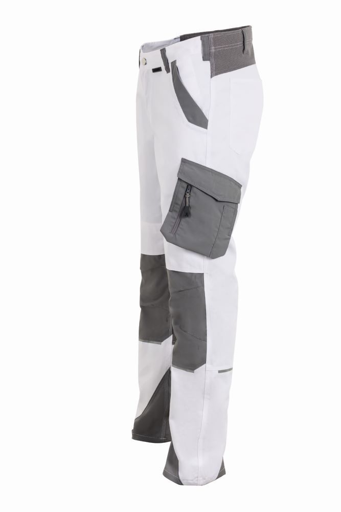 Produktbild Planam Norit Herren Bundhose mit Einsätzen in weiß zink Gr.60 bild 6