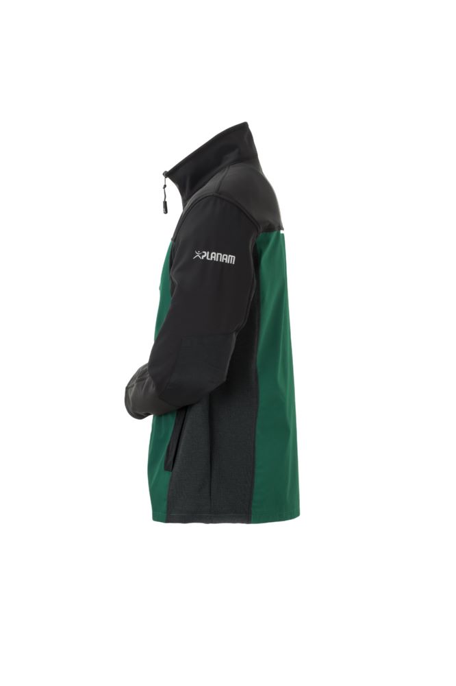 Produktbild Planam Norit Herren Hybridjacke grün schwarz Größe 42 bild 2