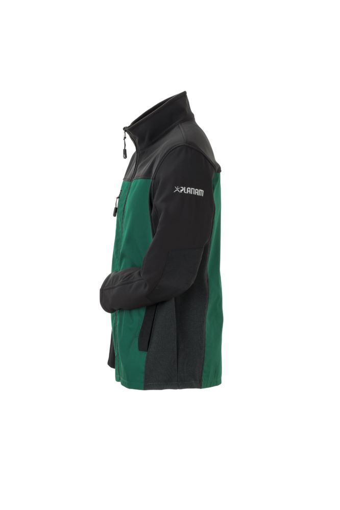 Produktbild Planam Norit Herren Hybridjacke grün schwarz Größe 102 bild 2
