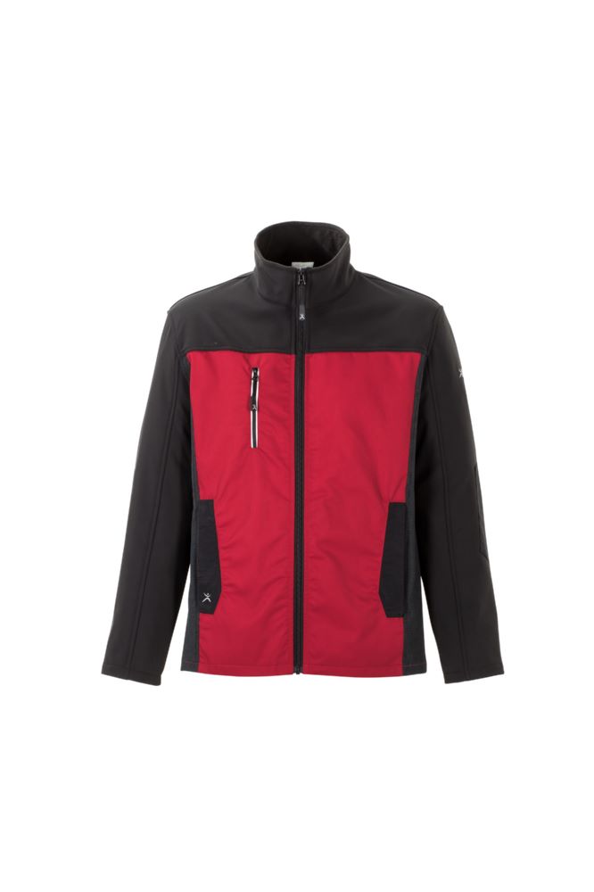 Produktbild Planam Norit Herren Hybridjacke rot schwarz Größe 28