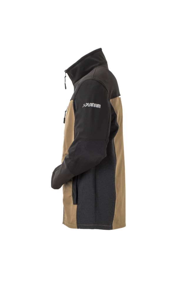 Produktbild Planam Norit Herren Hybridjacke sand schwarz Größe 29 bild 2