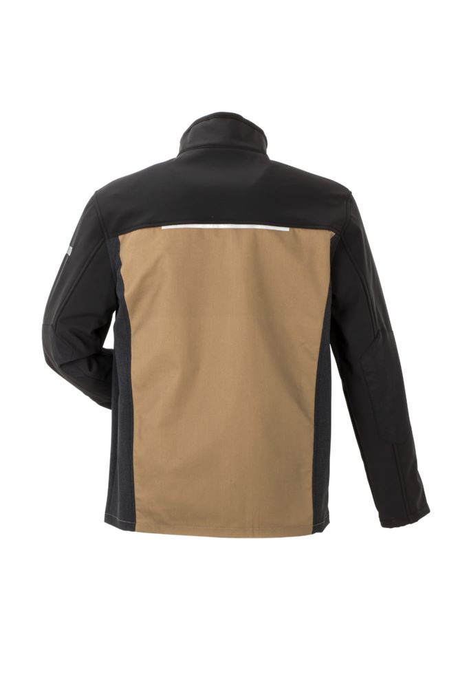 Produktbild Planam Norit Herren Hybridjacke sand schwarz Größe 46 bild 3