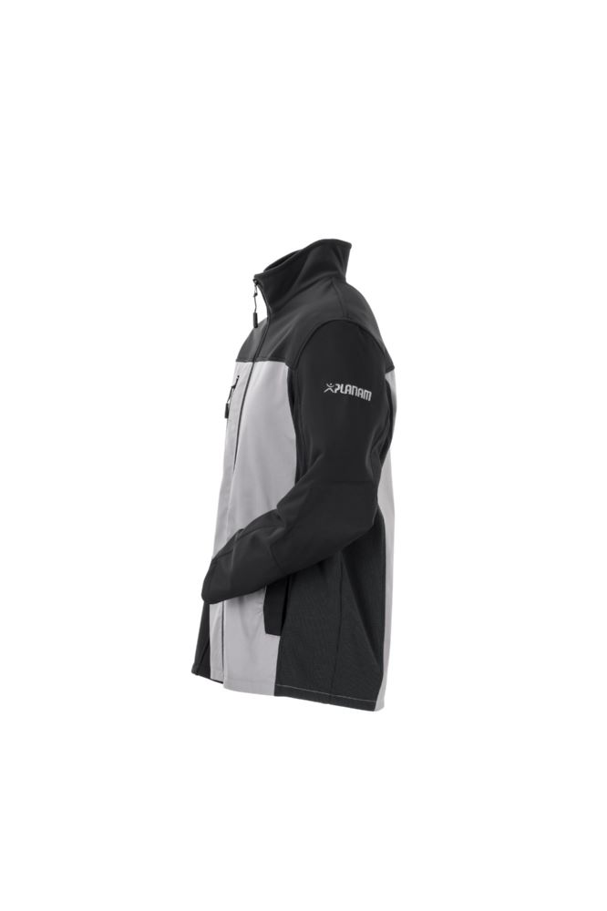 Produktbild Planam Norit Herren Hybridjacke zink schwarz Größe 25 bild 2