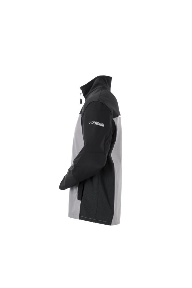 Produktbild Planam Norit Herren Hybridjacke zink schwarz Größe 90 bild 2