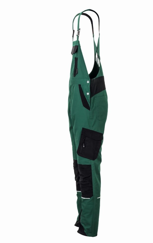 Produktbild Planam Norit Herren leichte Latzhose grün schwarz Gr. 29 bild 7