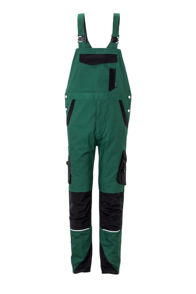 Produktbild Planam Norit Herren Latzhose grün schwarz Größe 58