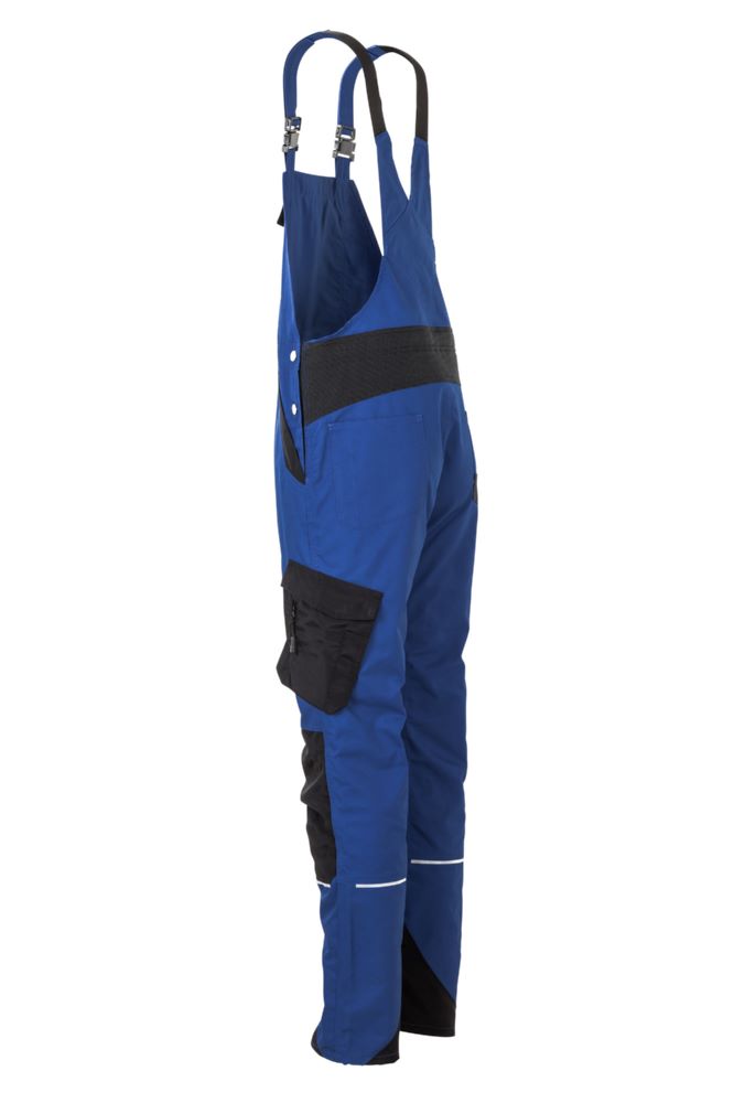 Produktbild Planam Norit Herren Latzhose kornblau schwarz Größe 25 bild 5