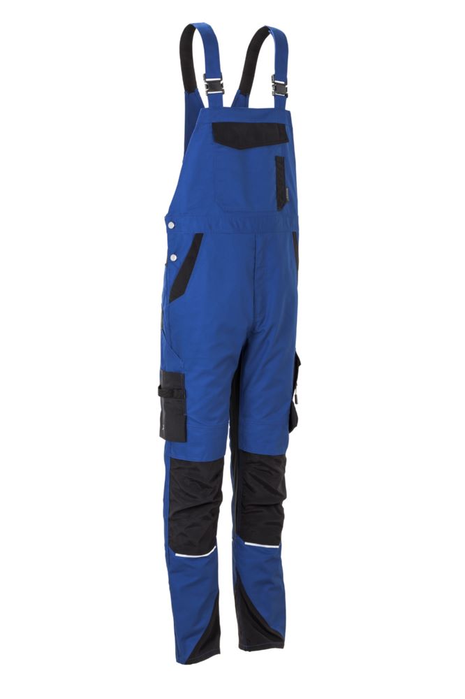 Produktbild Planam Norit Herren Latzhose kornblau schwarz Größe 44 bild 12