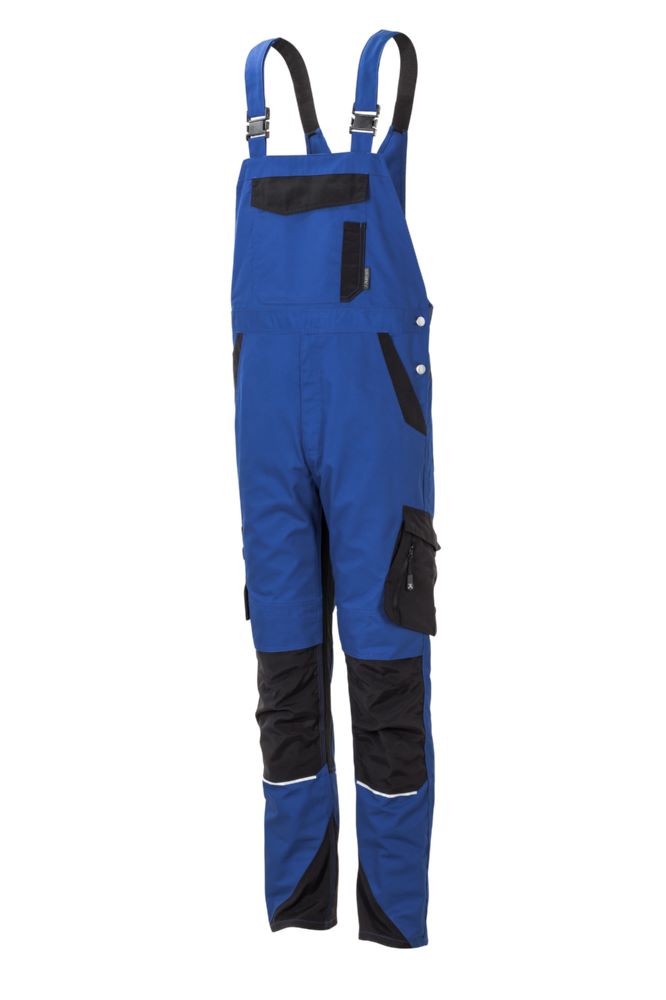 Produktbild Planam Norit Herren Latzhose kornblau schwarz Größe 90 bild 2