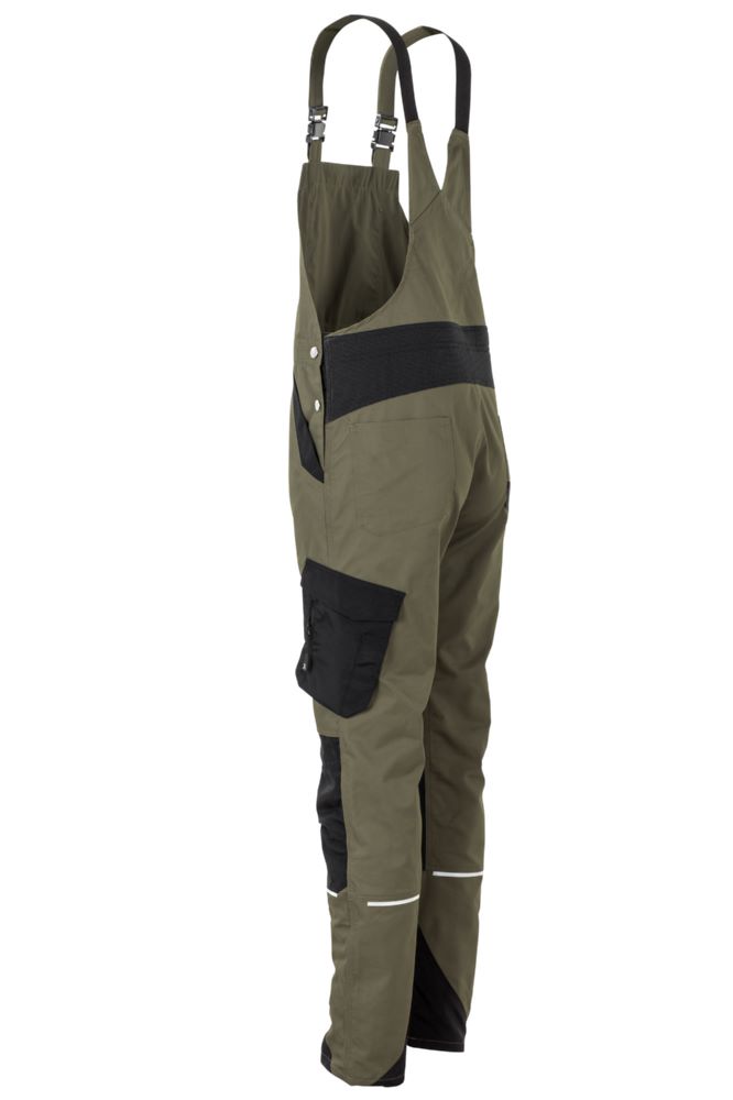 Produktbild Planam Norit Herren Latzhose oliv schwarz Größe 42 bild 5