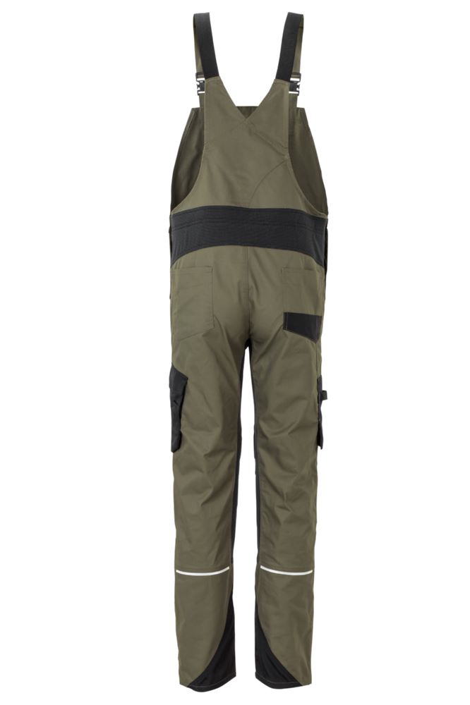 Produktbild Planam Norit Herren Latzhose oliv schwarz Größe 64 bild 7