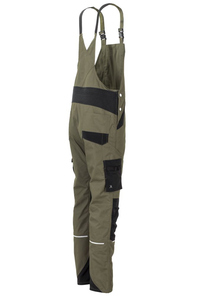 Produktbild Planam Norit Herren Latzhose oliv schwarz Größe 64 bild 9