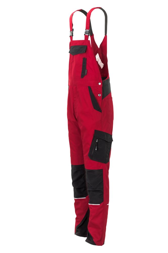 Produktbild Planam Norit Herren Latzhose rot schwarz Größe 24 bild 3
