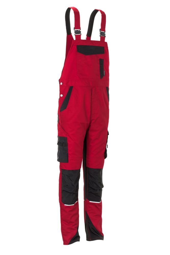 Produktbild Planam Norit Herren Latzhose rot schwarz Größe 29 bild 12
