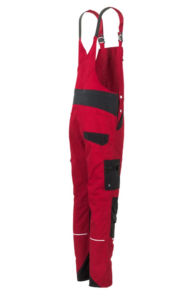 Produktbild Planam Norit Herren Latzhose rot schwarz Größe 46 bild 9