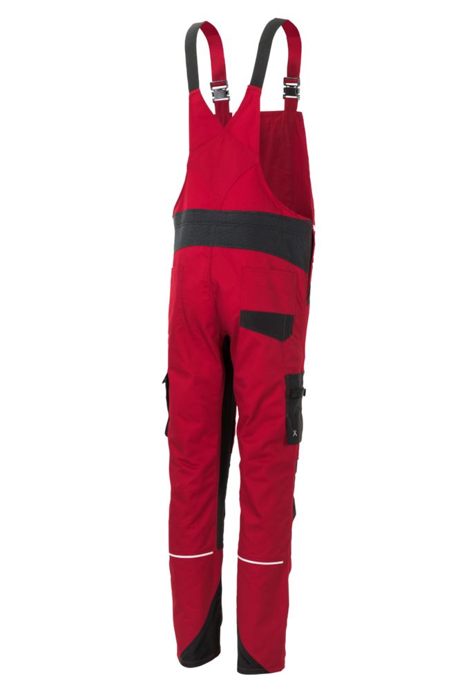 Produktbild Planam Norit Herren Latzhose rot schwarz Größe 50 bild 8