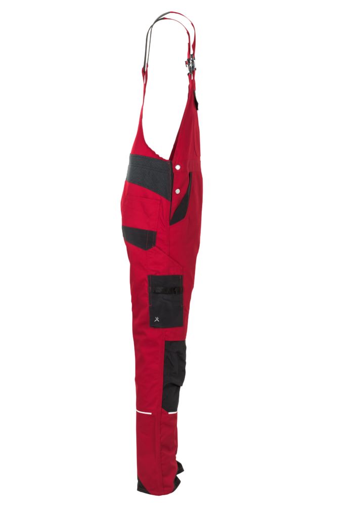 Produktbild Planam Norit Herren Latzhose rot schwarz Größe 52 bild 10