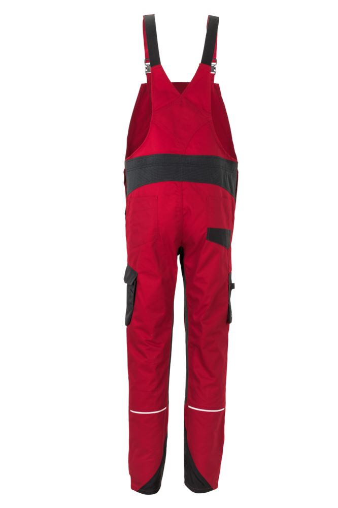 Produktbild Planam Norit Herren Latzhose rot schwarz Größe 98 bild 7