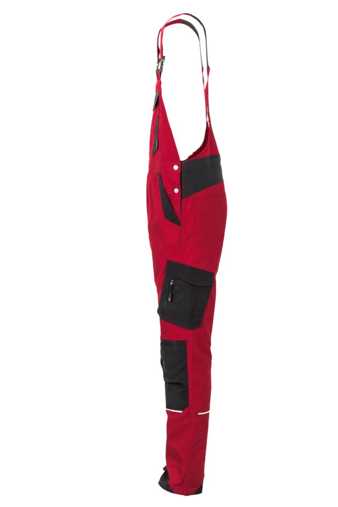 Produktbild Planam Norit Herren Latzhose rot schwarz Größe 106 bild 4