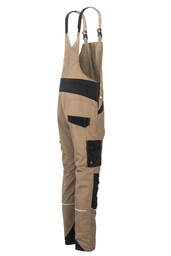 Produktbild Planam Norit Herren Latzhose sand schwarz Größe 26 bild 9