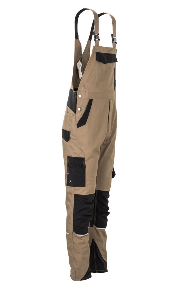 Produktbild Planam Norit Herren Latzhose sand schwarz Größe 26 bild 11