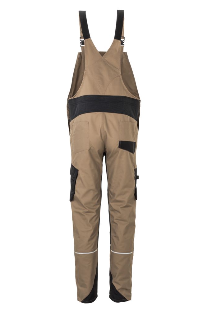 Produktbild Planam Norit Herren Latzhose sand schwarz Größe 44 bild 7