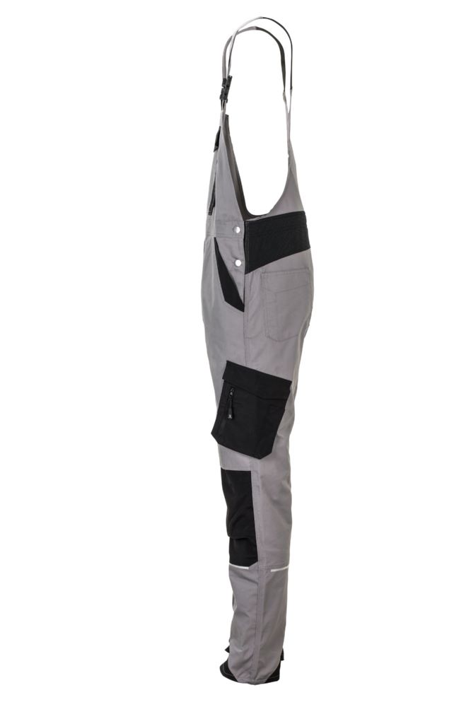 Produktbild Planam Norit Herren Latzhose zink schwarz Größe 64 bild 4