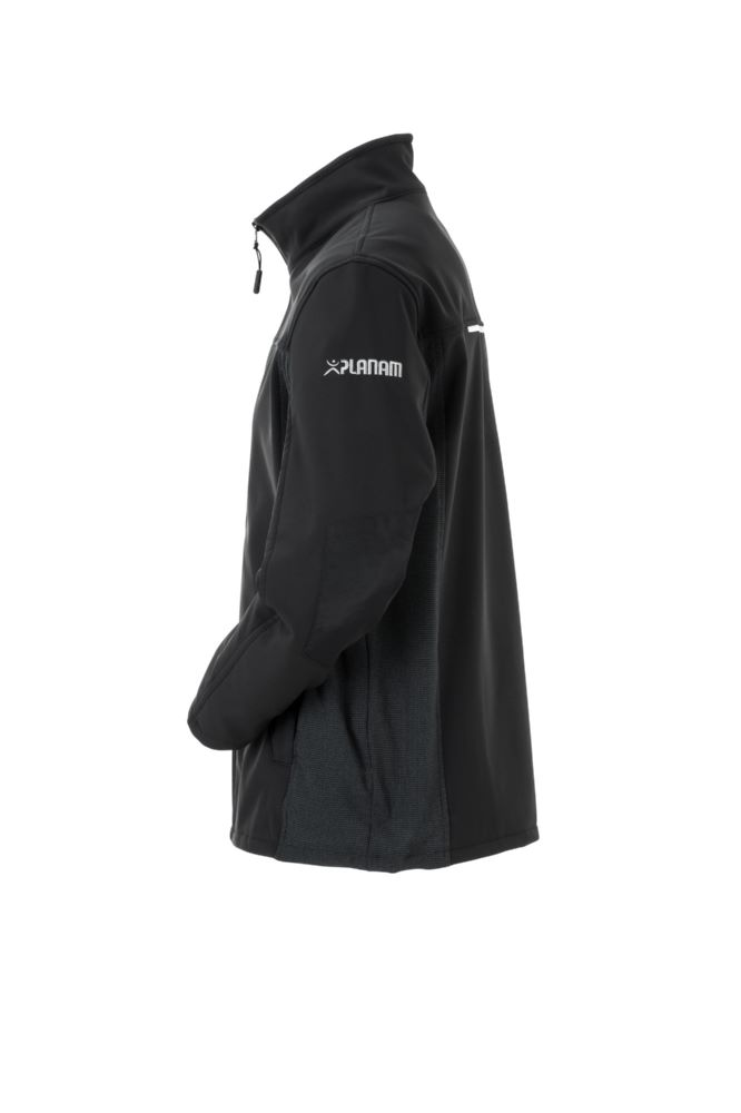 Produktbild Planam Norit Pure Softshelljacke schwarz Größe 28 bild 2