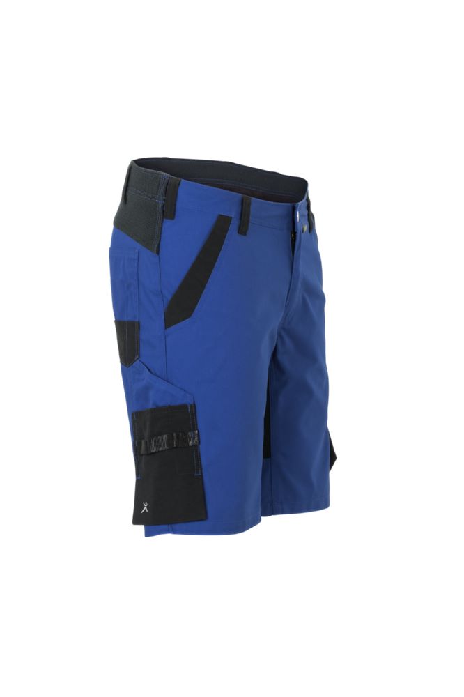 Produktbild Planam Norit Herren Shorts kornblau schwarz Größe S bild 11