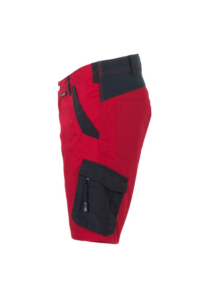 Produktbild Planam Norit Herren Shorts rot schwarz Größe XS bild 4
