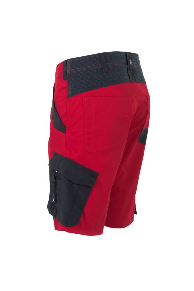 Produktbild Planam Norit Herren Shorts rot schwarz Größe S bild 5