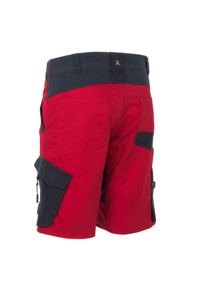 Produktbild Planam Norit Herren Shorts rot schwarz Größe M bild 6