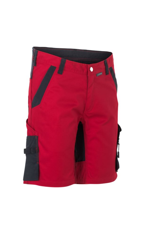 Produktbild Planam Norit Herren Shorts rot schwarz Größe L bild 12