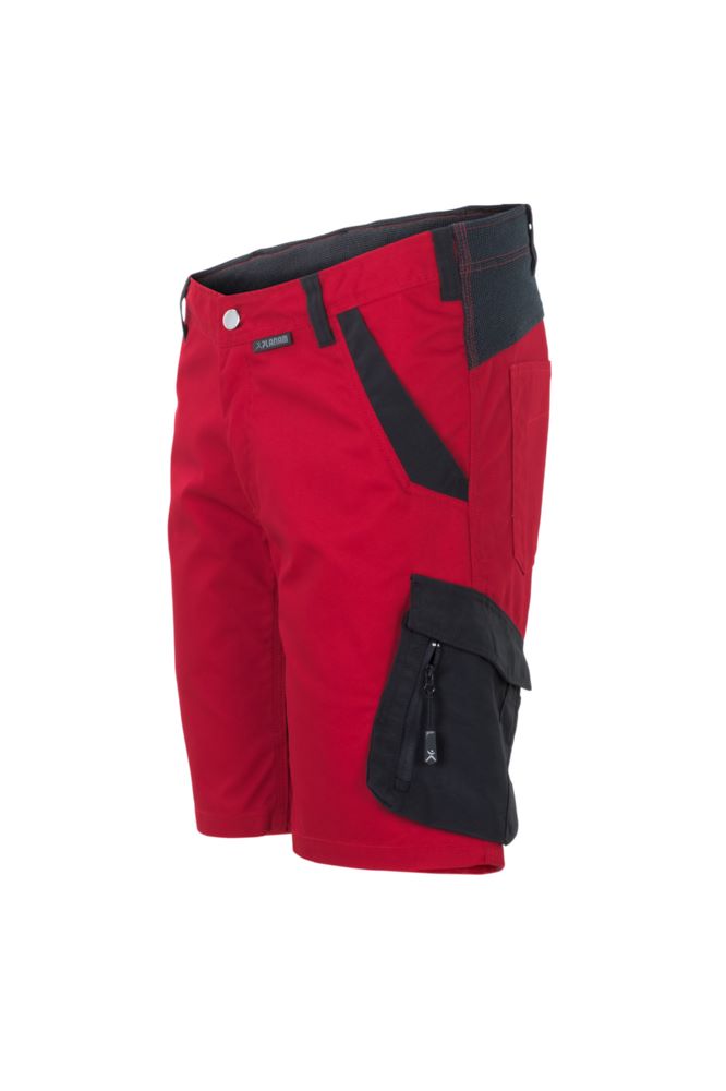 Produktbild Planam Norit Herren Shorts rot schwarz Größe L bild 3