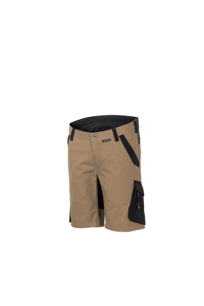 Produktbild Planam Norit Herren Shorts sand schwarz Größe XS bild 2