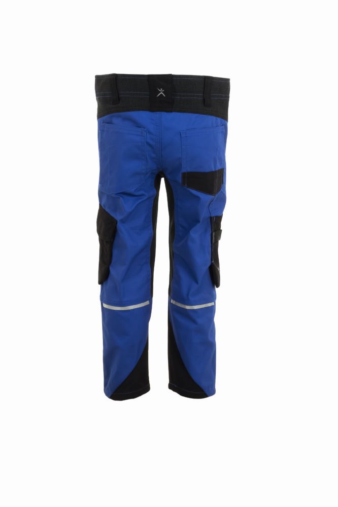 Produktbild Planam Norit Kids Bundhose mit Knietaschen kornblumenblau schwarz Gr. 98 104 bild 5