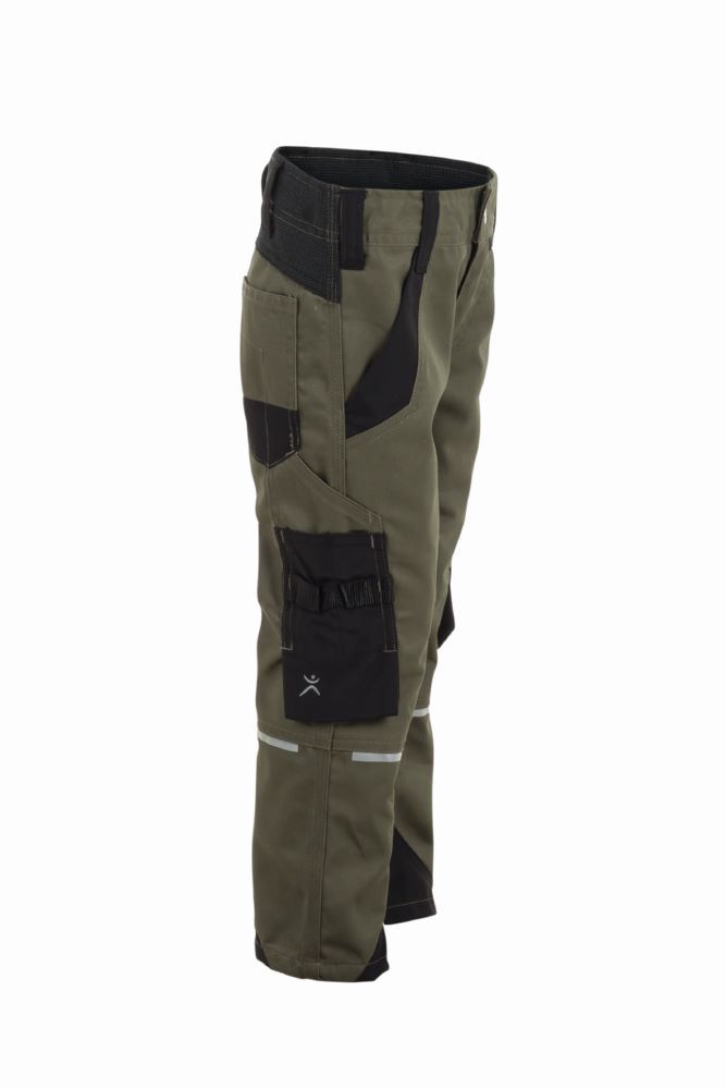 Produktbild Planam Norit Kids leichte Bundhose in oliv schwarz Gr. 134 140 bild 7