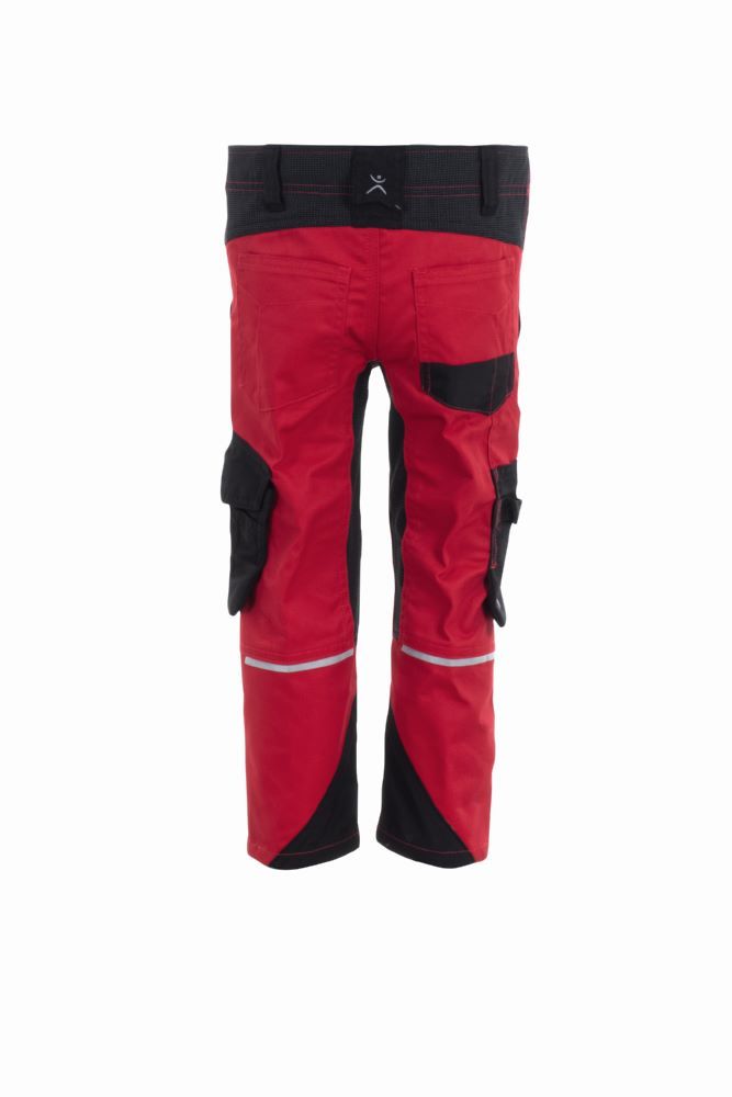 Produktbild Planam Norit Kids Bundhose in der Farbe rot schwarz Gr. 122 128 bild 5