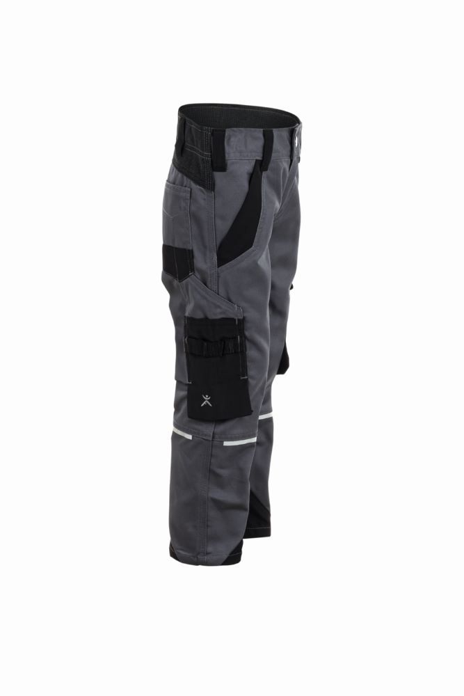 Produktbild Planam Norit Kids Bundhose mit Reflexstreifen schiefer schwarz Gr. 98 104 bild 7